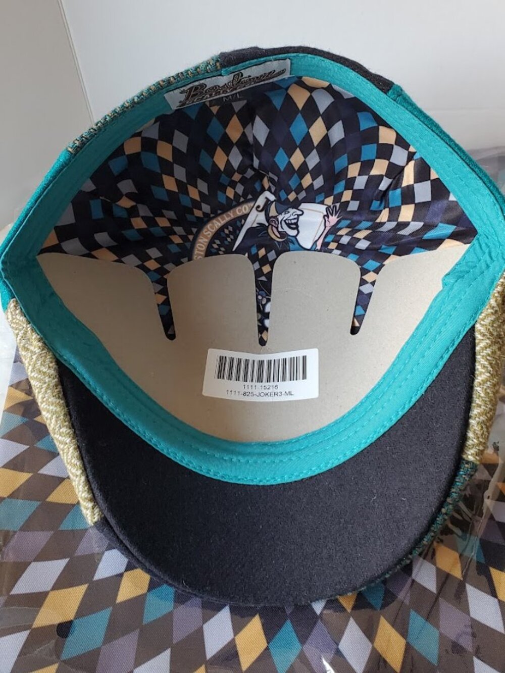 Boston Scally JOKER 3 - 8 Panel Patchwork Cap Limited Release W/ Dustbag - M/L - Picture 3 of 14
